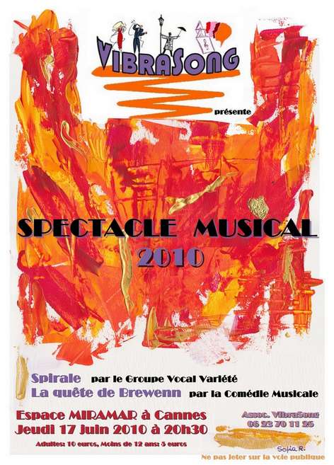Affiche Spectacle 2010