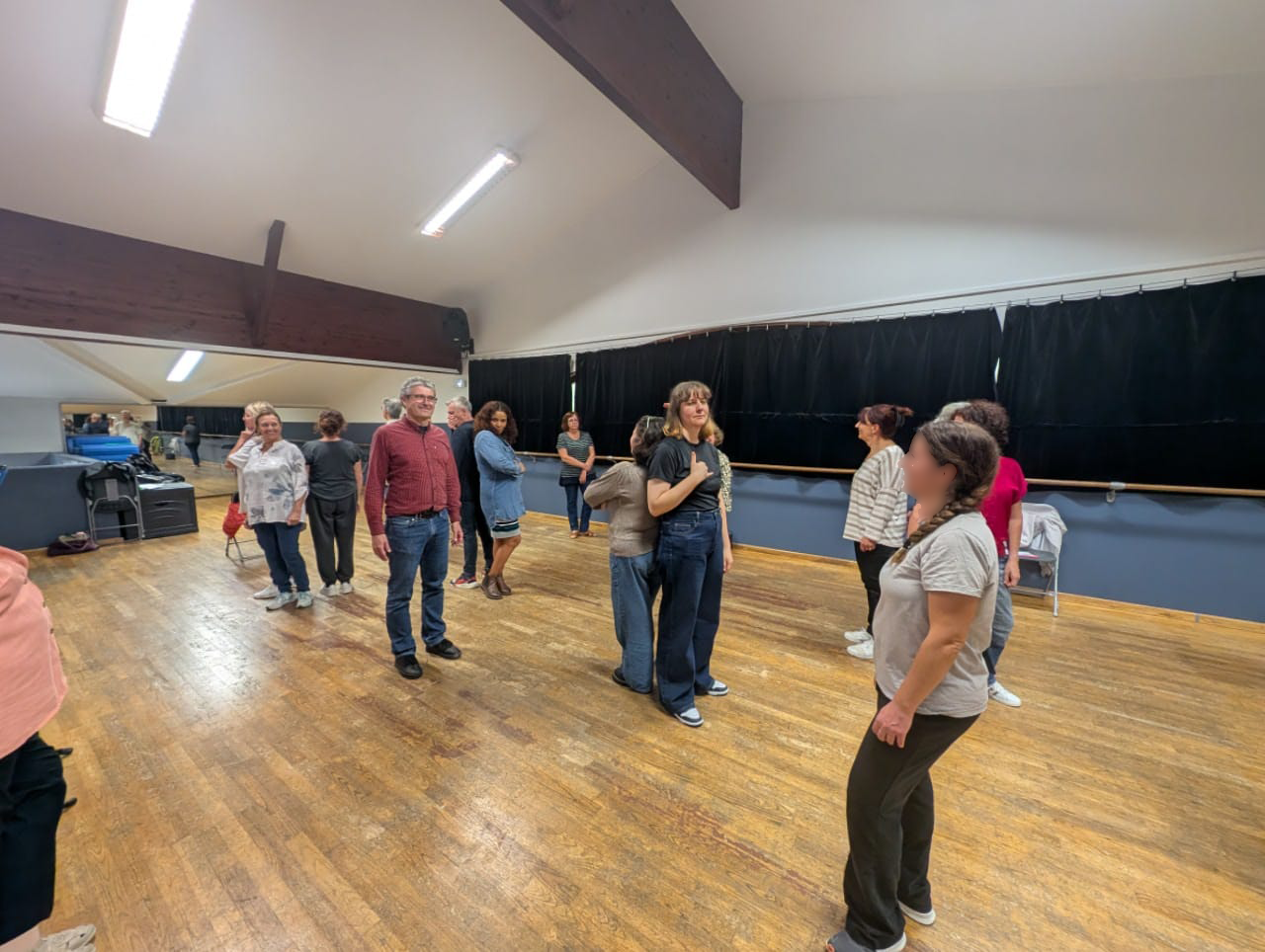 Le Groupe Vocal VibraSong en répétition